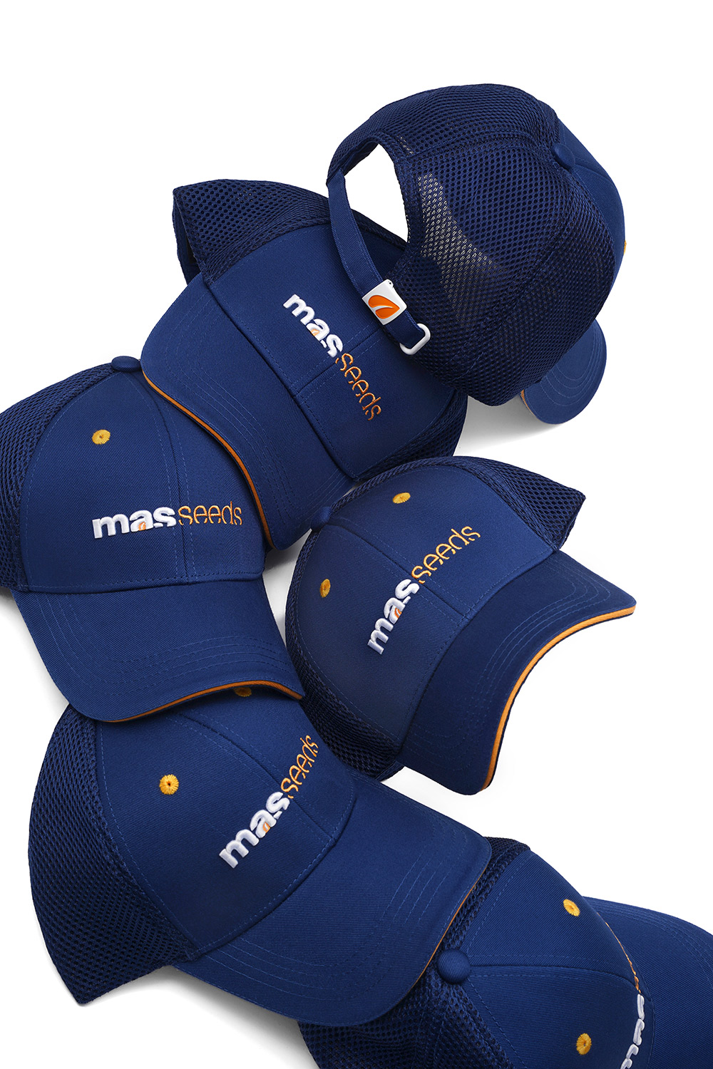 Бейсболки <br> MAS SEEDS с сеткой