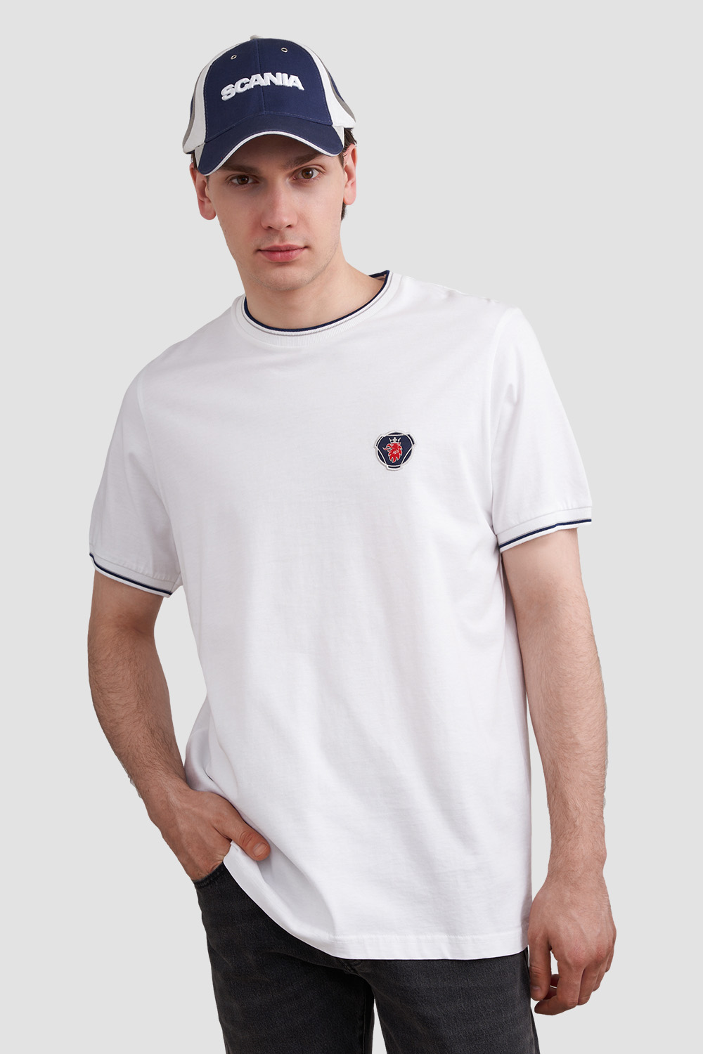 Футболки<br>SCANIA Basic белые