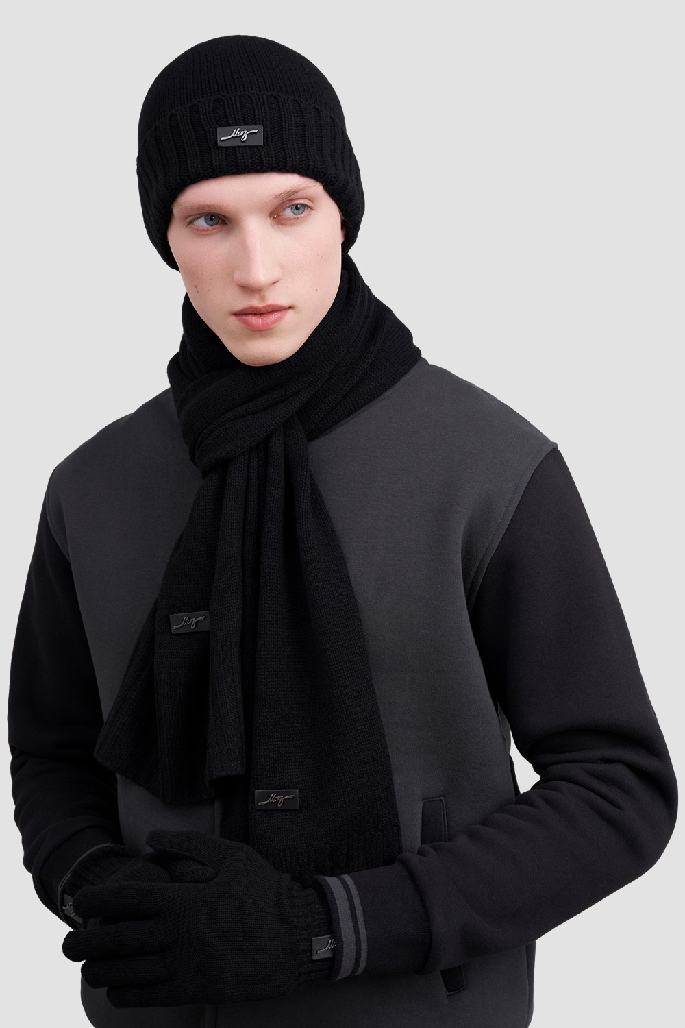 Вязаные шарфы МАЗ<br>100% кашемир