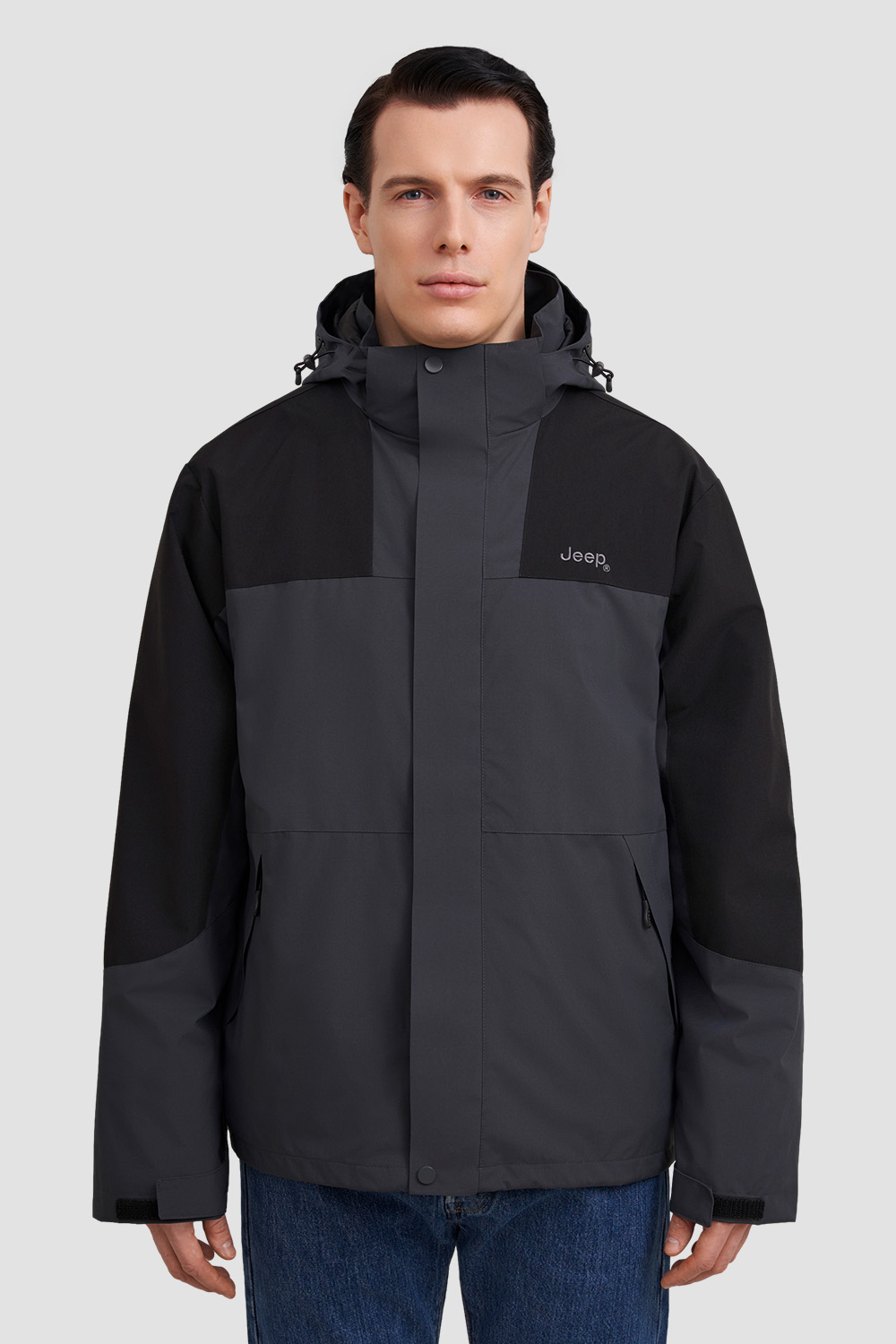 Куртки<br>Jeep серые
